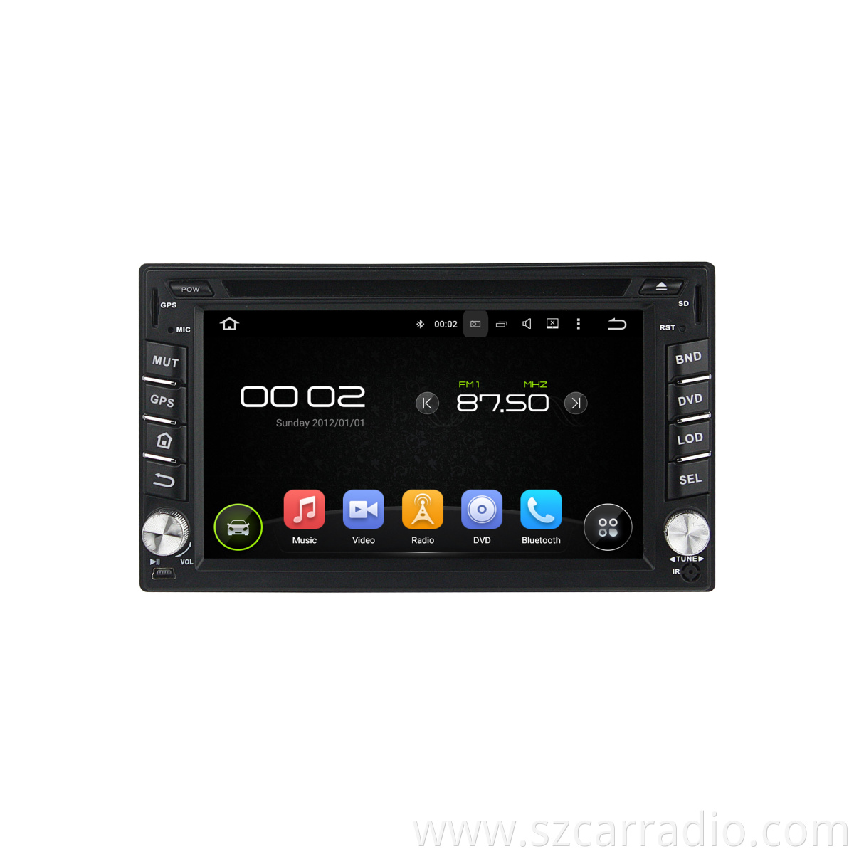 Multimedia car dvd universal player